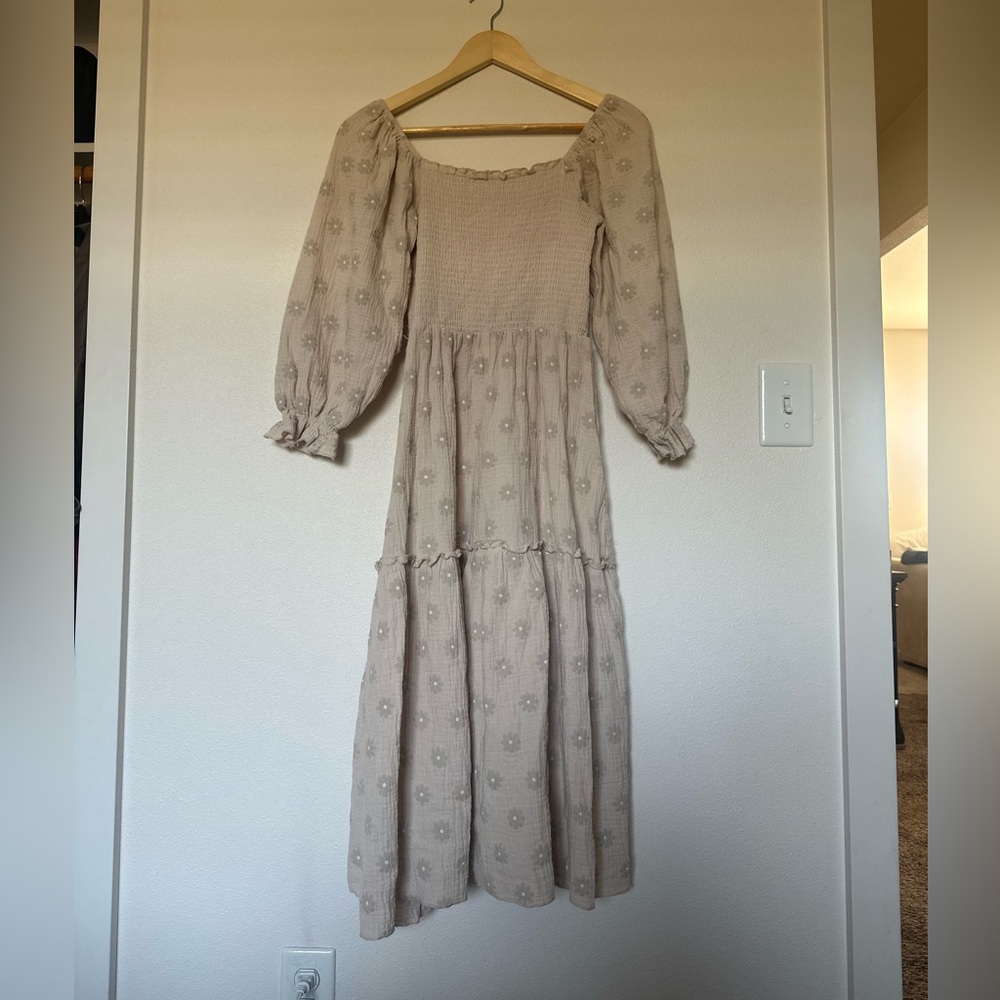 Boho midi dress